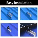 Solar Panel Mounting Bracket Set - 6 Pieces