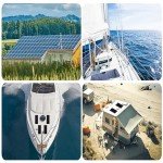 HULKNPE Solar Panel Mounting Bracket Kit - 7PCS