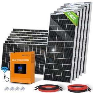 ECO-WORTHY 2400W Off-Grid Solar Power Kit