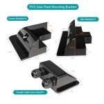 HULKNPE Solar Panel Mounting Bracket Kit - 7PCS