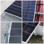 12Pcs Adjustable Solar Panel End Clamps & Brackets