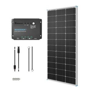 Renogy 100W Mono Solar Panel Kit with Charge Controller