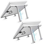 Adjustable Solar Panel Mounting Brackets - 4Pcs Set