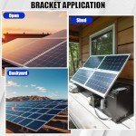 Adjustable Solar Panel Mounting Brackets Kit