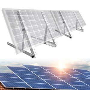 Adjustable Solar Panel Mount Bracket - 2 Sets