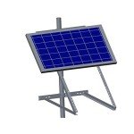 Adjustable Solar Panel Pole Mount Bracket for 2 Panels