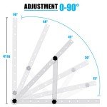 Adjustable Solar Panel Mount Bracket - 2 Sets