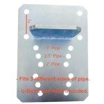 Universal Solar Panel Pole Mount Bracket System