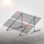 Adjustable Solar Panel Mounting Brackets for Versatile Use