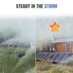 Adjustable Solar Panel Mounting Brackets Kit