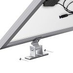 Adjustable Solar Panel Tilt Mount Brackets - 2 Sets