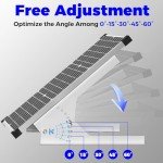 Adjustable Solar Panel Mount Brackets for Any Surface