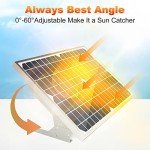 Adjustable Solar Panel Mounting Stand, 13.8in