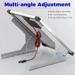Adjustable Solar Panel Mount Brackets for Any Surface