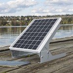 Adjustable Solar Panel Mounting Stand, 13.8in