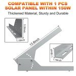 Adjustable Solar Panel Mounting Stand, 13.8in