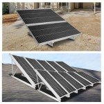 Adjustable Solar Panel Mount Brackets for RVs & Roofs