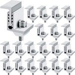 Zhengmy Adjustable Solar Panel Mounting Z Brackets (20 Pack)