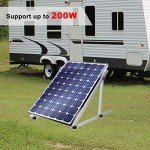 Adjustable Solar Panel Tilt Mount for RVs & Boats