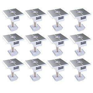 Aluminium Solar Panel Mid Clamps - Pack of 12