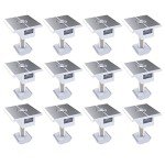 Aluminium Solar Panel Mid Clamps - Pack of 12