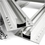 Solar Panel Mounting Rails and Clamps Kit