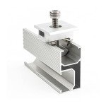 Aluminium Solar Panel Mid Clamps - Pack of 12