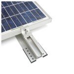 Solar Panel Mounting Rails and Clamps Kit