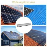 Anbte 6-Pack Solar Panel Mounting Brackets Kit