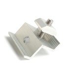 Solar Panel Mounting Rails and Clamps Kit