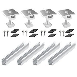 Aluminium Solar Panel Roof Mounting Bracket Kit