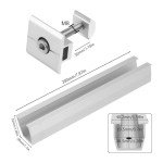 Aluminium Solar Panel Roof Mounting Bracket Kit