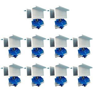 10 Adjustable Solar Panel Mounting Brackets Set