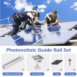 Aluminium Solar Panel Roof Mounting Bracket Kit