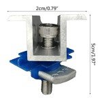 10 Adjustable Solar Panel Mounting Brackets Set