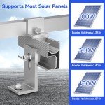 10-Pack Solar Panel Roof Mount Bracket Kit