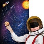 Solar System Party Game Kit with Planet Stickers