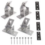 Adjustable Solar Panel Tilt Mount Bracket Set