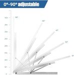 Adjustable Solar Panel Mount Bracket Set 4-Pack