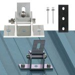 Adjustable Solar Panel Tilt Mount for Roofs