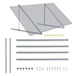 Adjustable Solar Panel Tilt Mounting Brackets