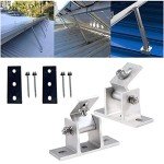 Adjustable Solar Panel Tilt Mount for Roofs