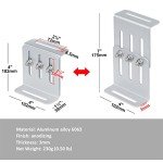 Adjustable Solar Panel Tilt Mount Brackets – 8PCS