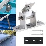 Adjustable Solar Panel Tilt Mount for Roofs
