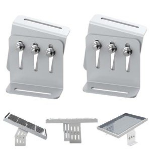 Adjustable Solar Panel Tilt Mount Brackets - 2 Pairs