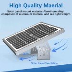 Adjustable Solar Panel Tilt Mount Brackets - 2 Pairs