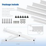 Adjustable Solar Panel Tilt Mount for Roof & RV