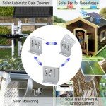 Adjustable Solar Panel Tilt Mount Brackets - 2 Pairs