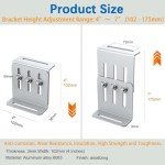 Adjustable Solar Panel Tilt Mount Brackets - 2 Pairs