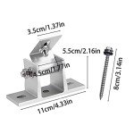 Adjustable Stainless Steel Solar Panel Mounting Bracket